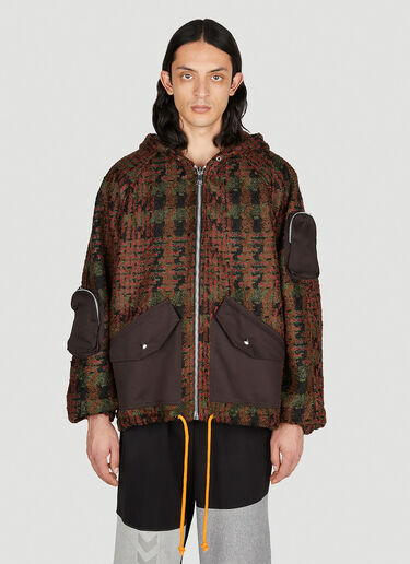 (Di)vision Hooded Relaxed Jacket Red div0151002