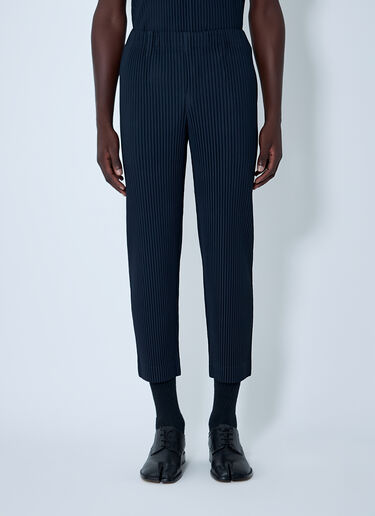 Pleated Pants Homme Plissé Issey Miyake Pleated Pants Navy hmp0162013