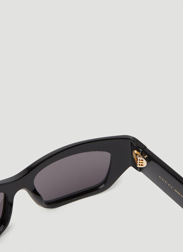 Gucci Rectangular Sunglasses Black guc0152269