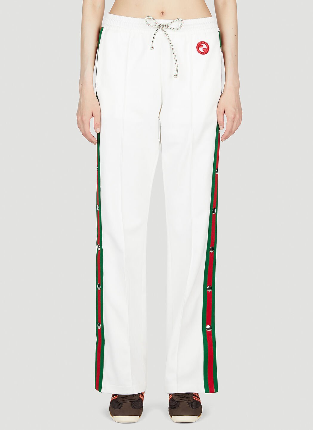 Gucci striped pants hotsell