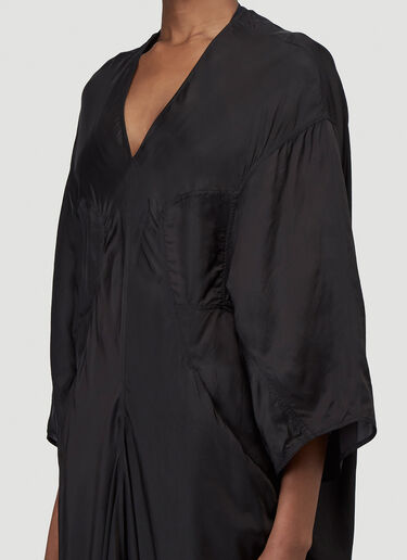 Satin Gown Rick Owens Satin Gown Black ric0239004