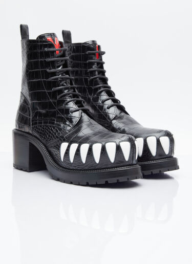 Walter Van Beirendonck Hyper Bear 靴子 黑色 wlt0154018