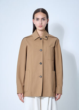 Burberry Moneta Jacket Beige bur0259029