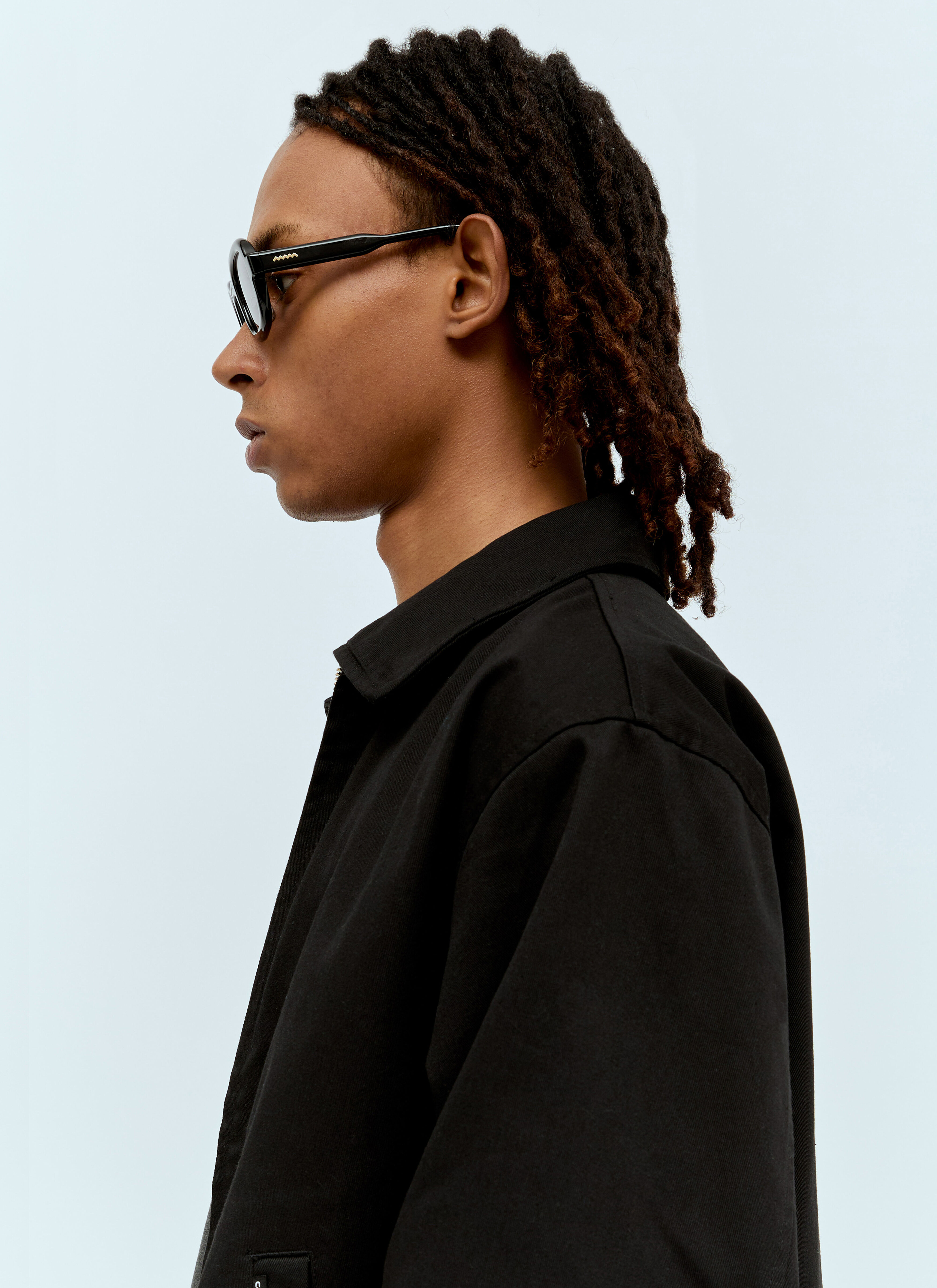 Brain Dead Men's' Newman Sunglasses in Black | LN-CC®
