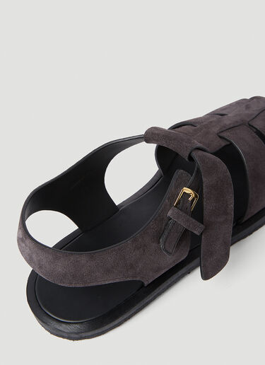 The Row Fisherman Sandals Grey row0152012