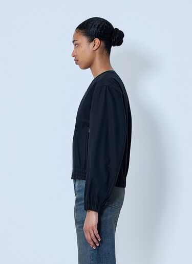 Alexander Wang Zip-Up Bomber Jacket Black awg0264001