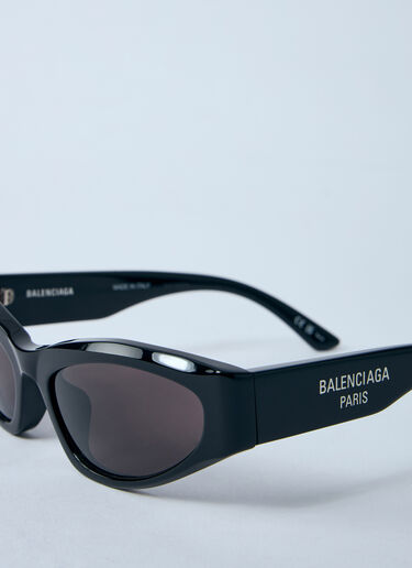 Balenciaga ロゴプリントサングラス  ブラック bcs0260004