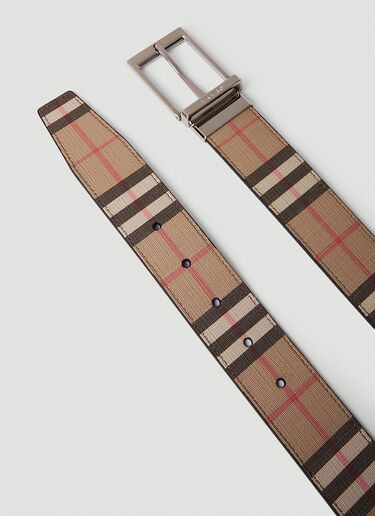 Burberry Louis Check Belt Beige bur0151118