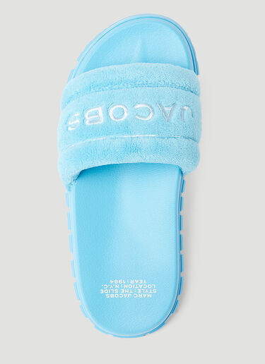 Marc Jacobs The Terry Slides Blue mcj0253002