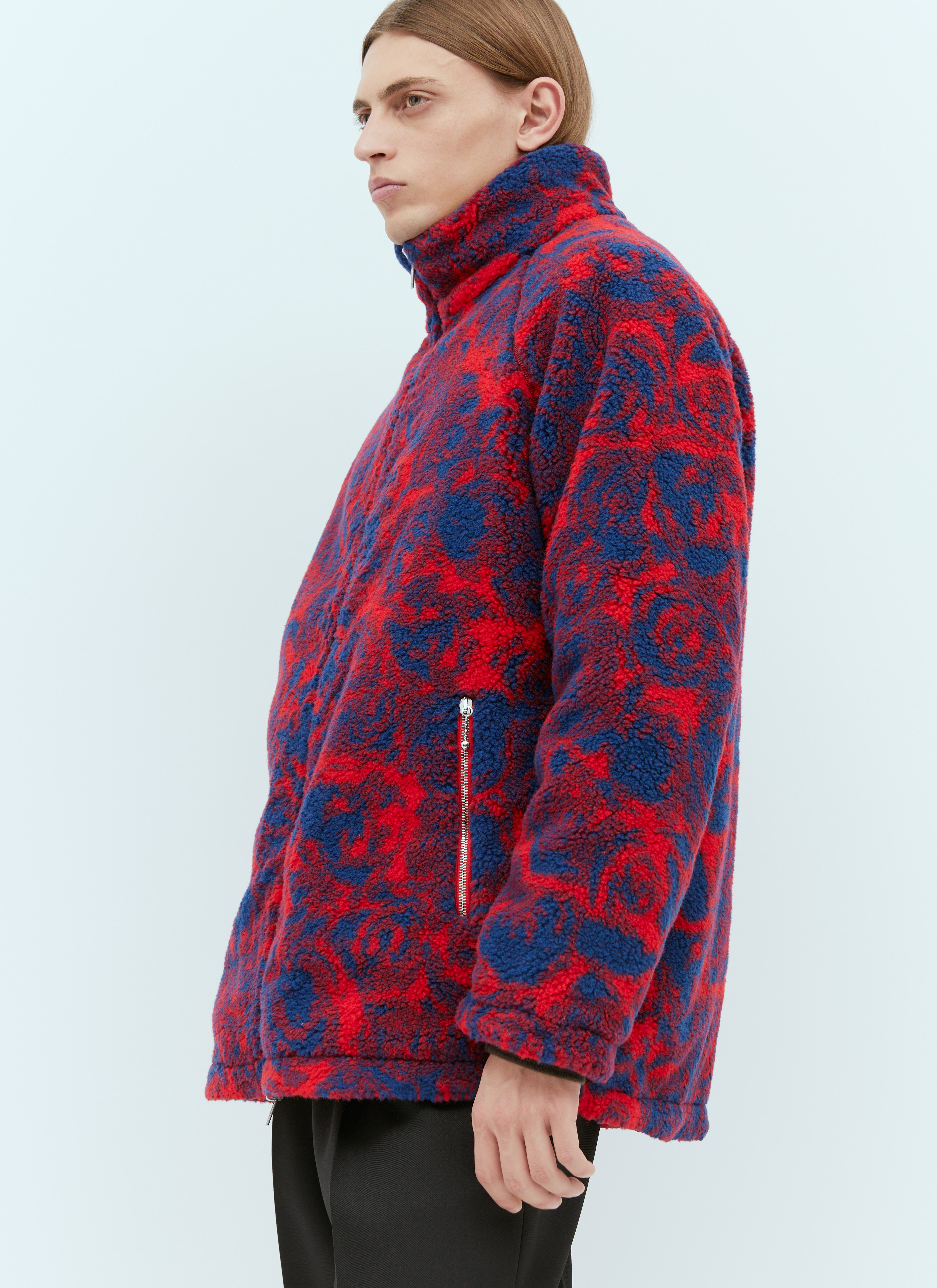 Rose hotsell fleece jacket