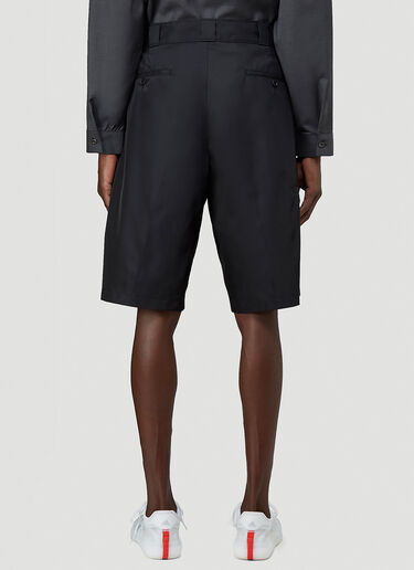 Prada Re-Nylon Bermuda Shorts Black pra0143013
