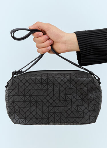 Bao Bao Issey Miyake Saddle Crossbody Bag Black bao0158003