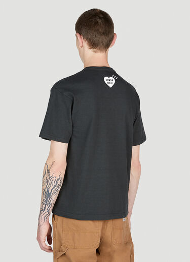 ファイヤーハート グラフィックTシャツ Human Made ファイヤーハート グラフィックTシャツ ブラック hmd0152019