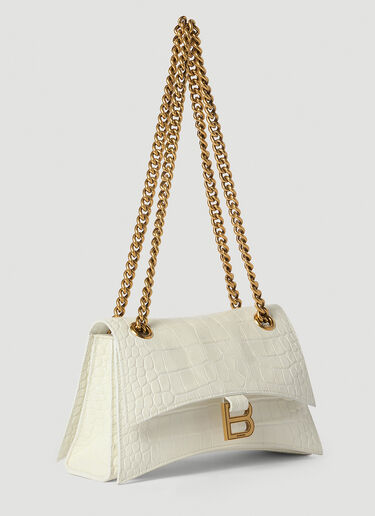 クラッシュ チェーン ショルダーバッグ Balenciaga クラッシュ チェーン ショルダーバッグ ホワイト bal0253039