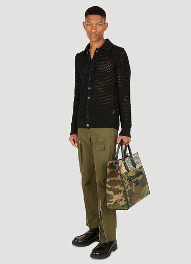 Dolce & Gabbana Collared Cardigan Black dol0148006