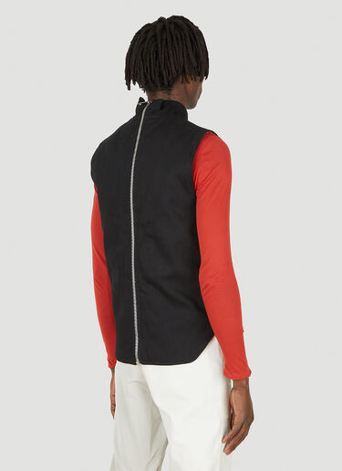 (Di)vision Workwear Denim Vest Jacket Black div0348027