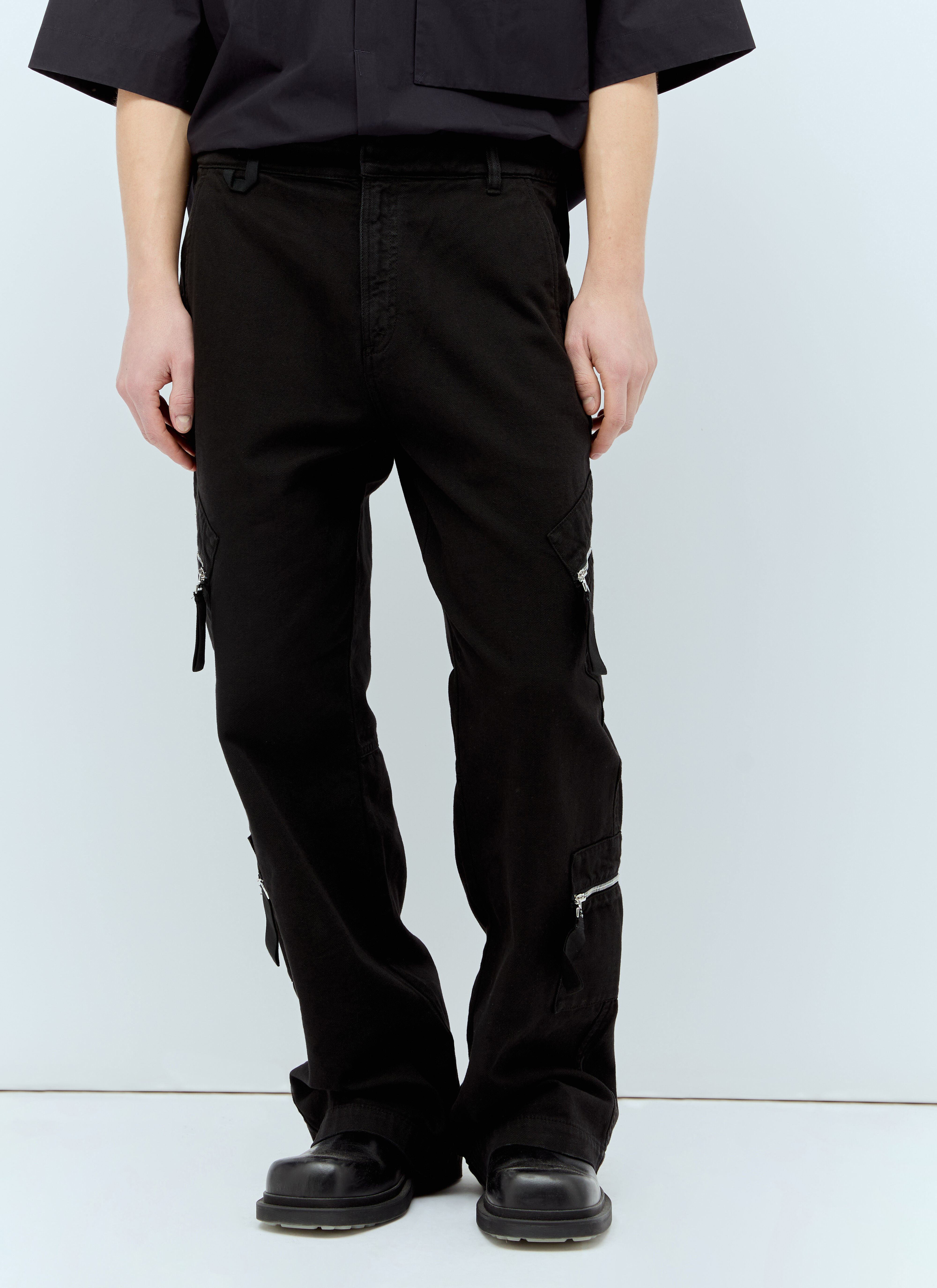 Jacquemus Le Cargo Marrone Pants Black jac0156011