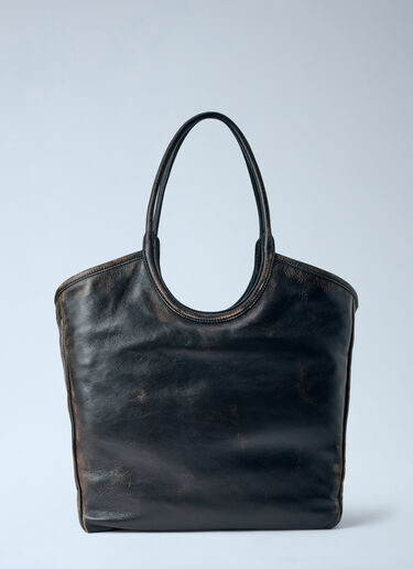 Miu Miu Ivy Leather Tote Bag Brown miu0264114