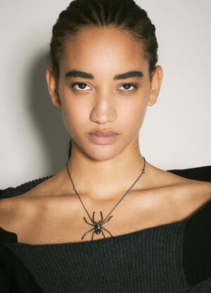 Y/Project Spider Pendant Necklace Black ypr0258014