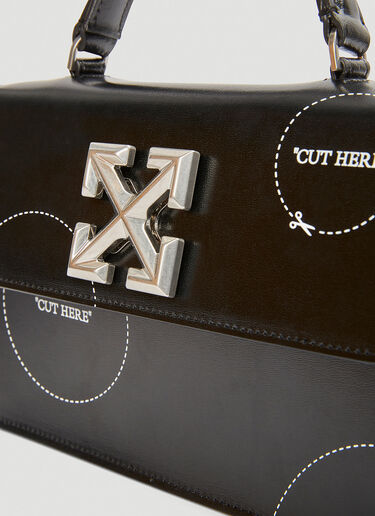 Off-White Cut Here 1.4 Jitney Shoulder Bag Black ofw0240021
