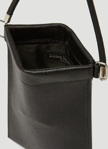 Maison Margiela Hanging 手机手包 黑色 mla0148036