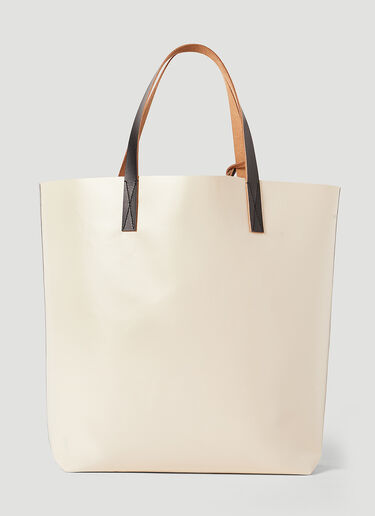 Marni Tribeca Shopping Tote Bag Grey mni0153030