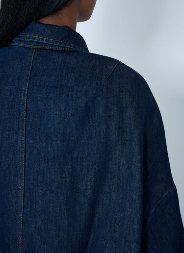 Dries Van Noten Cotton Jacket Navy dvn0262024