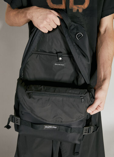 Balenciaga Army Medium Multicarry Backpack Black bal0154056