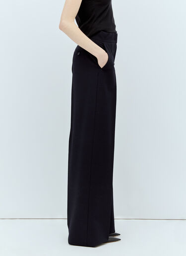 Wool-Blend Seersucker Pants Max Mara Wool-Blend Seersucker Pants Navy max0255022