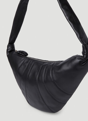 Lemaire Medium Croissant Shoulder Bag Black lem0252017