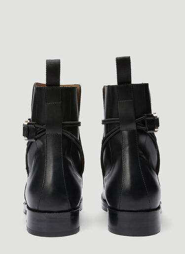 Rollercoaster Buckle Leather Boots 1017 ALYX 9SM Rollercoaster Buckle Leather Boots Black aly0343007