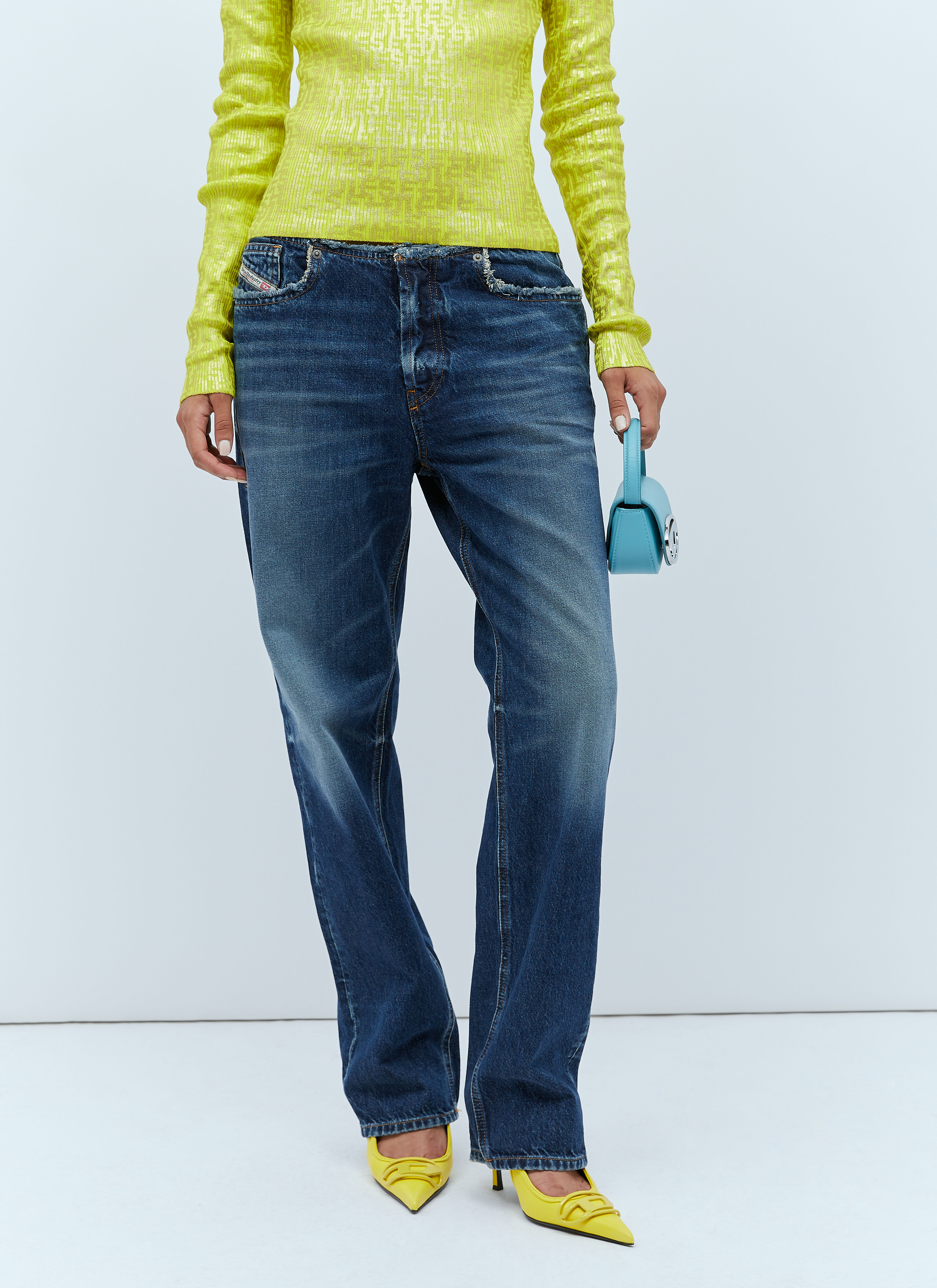 Blumarine D-ARK-S2 Denim Jeans Pink blm0252039