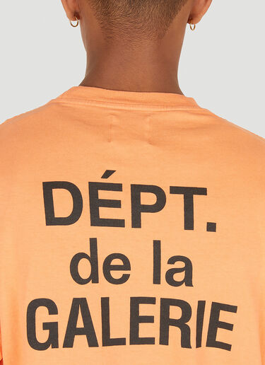 Gallery Dept. French Collector Long Sleeve T-Shirt Orange gdp0147005