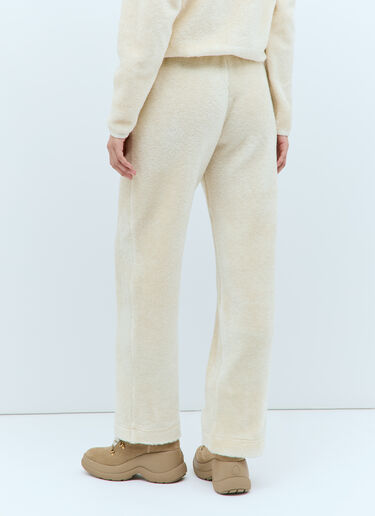 Moncler Teddy Track Pants Cream mon0258027
