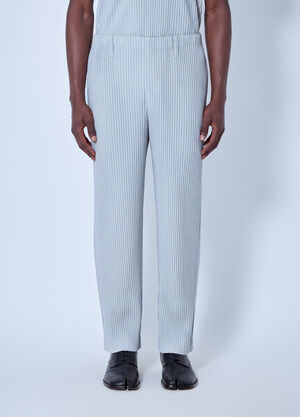 Homme Plissé Issey Miyake Pleated Cropped Pants Grey hmp0166011