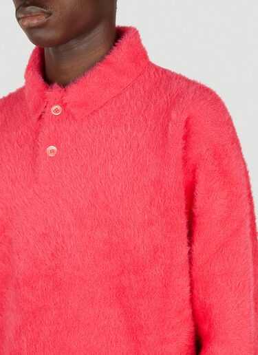 Jacquemus Le Polo Neve Sweater Pink jac0151019