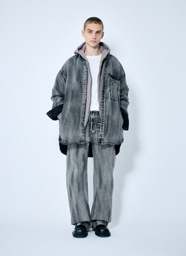 Entire Studios Herculean Denim Shirt Grey ent0158015