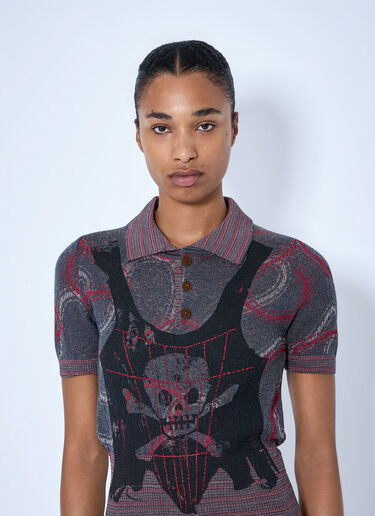 LN-CC® - Vivienne Westwood: Cutlass Polo - Purple Vivienne Westwood Cutlass Polo Purple vvw0266010