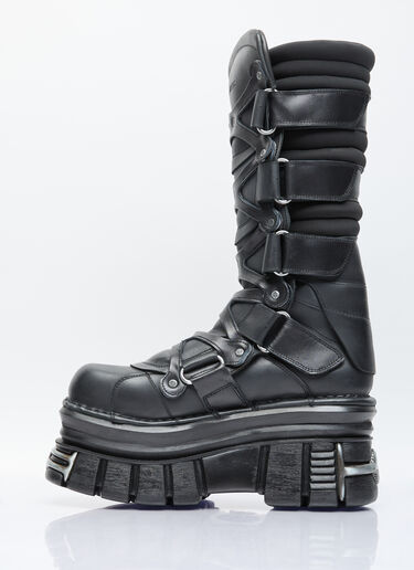 VETEMENTS Tower Boots Black vet0156013