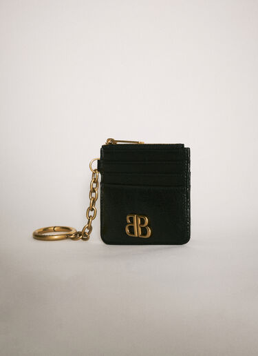 Balenciaga Monaco Chain Cardholder Black bal0257064