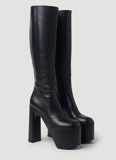 Balenciaga Camden Platform Heeled Boots Black bal0252061