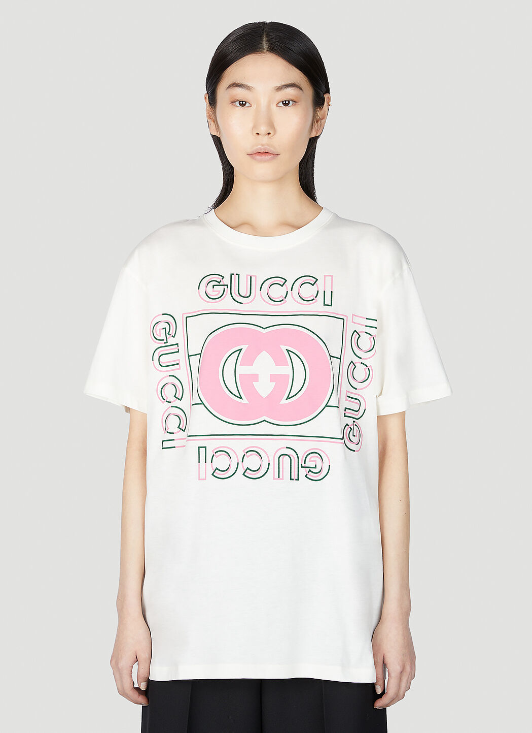 Gucci Women s G Loved T Shirt in White LN CC