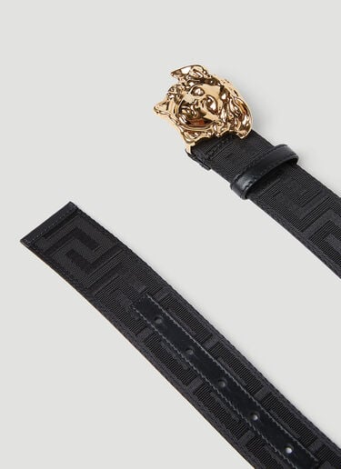 Greca La Medusa 腰带 Versace Greca La Medusa 腰带 黑色 ver0153034