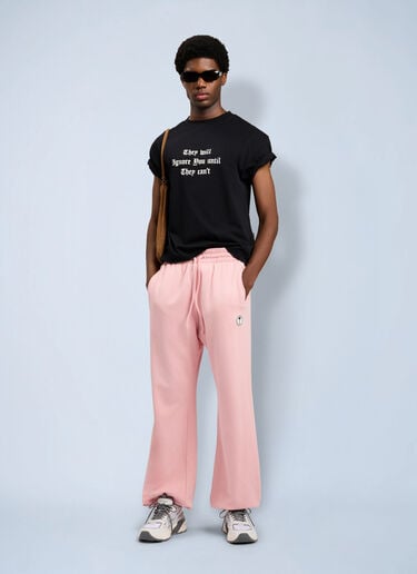 Palm Angels Statement T-Shirt Black pma0164085