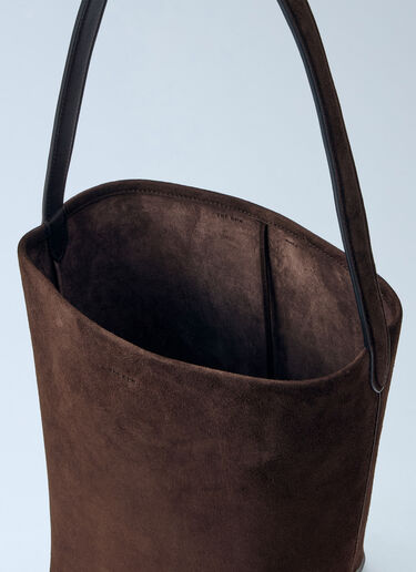 The Row Medium N/S Park Edge Tote Bag Brown row0264090