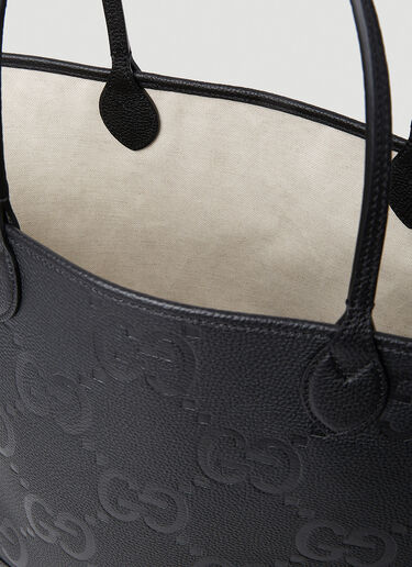 Gucci Jumbo GG Tote Bag Black guc0153130