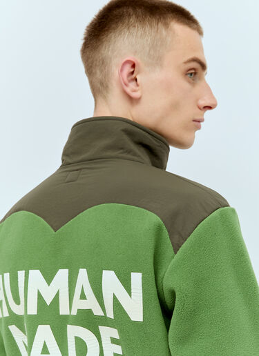 Human Made Fleece Jacket Green hmd0155004