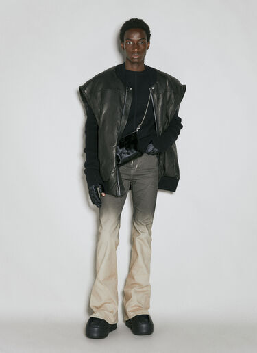 Rick Owens 渐变色弹力长裤  米色 ric0154004