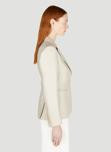 알파카 싱글 브레스티드 블레이저 Max Mara 알파카 싱글 브레스티드 블레이저 베이지 max0252009