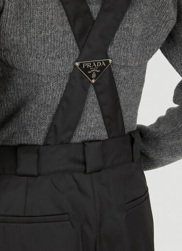 Prada Re-Nylon 스키 팬츠 블랙 pra0252013